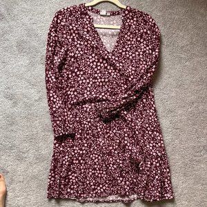 Gap Floral Print Midi Dress